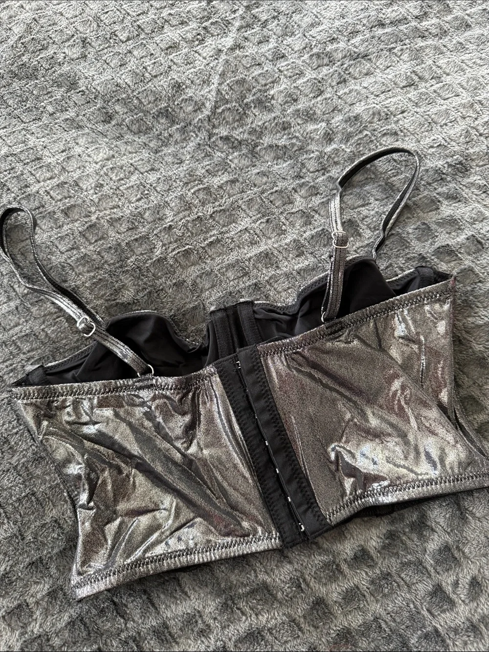 Forever 21 metallic silver